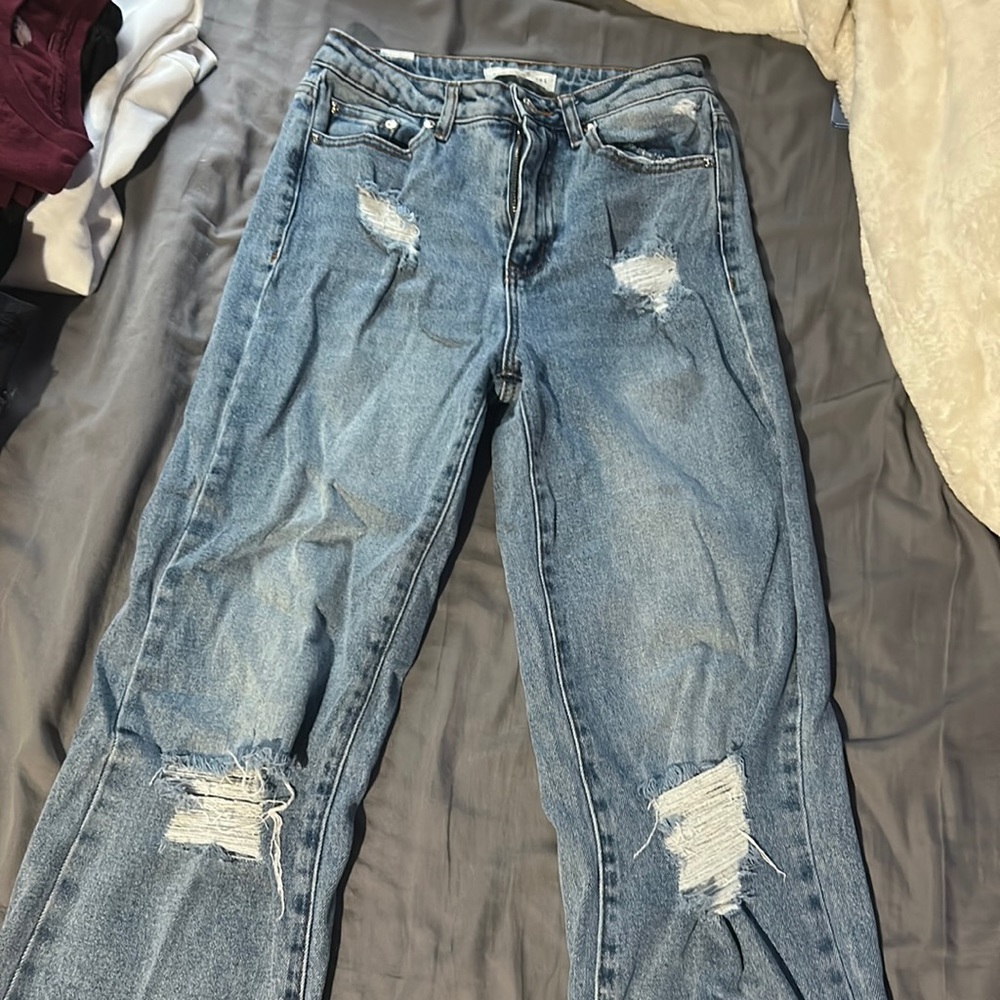 almost famous boot cut jeand